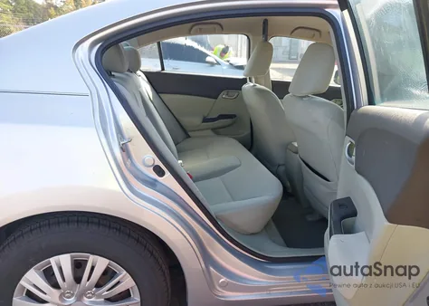 2012 Honda Civic Lx z USA, uszkodzony, nr VIN 19XFB2F58CE045265